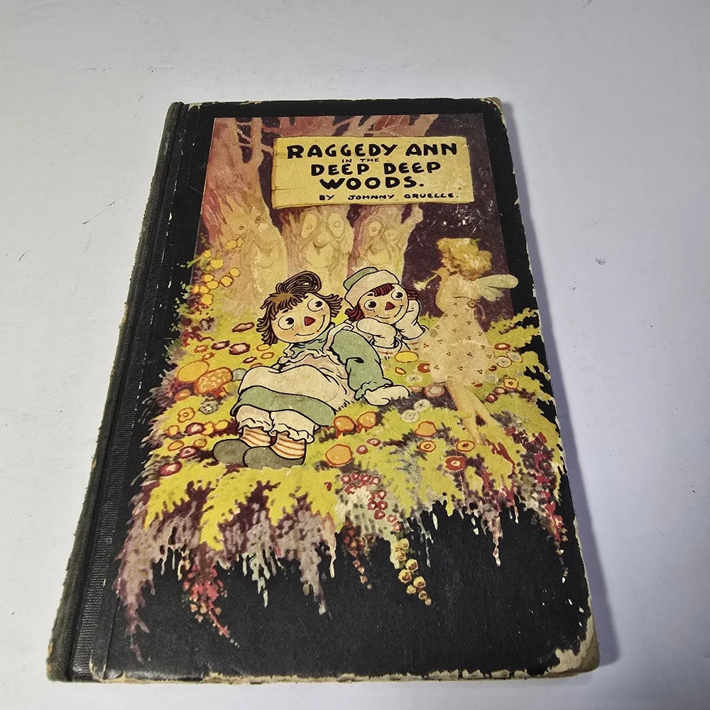 Vintage 1920s "Raggedy Ann & Andy" Hardcover Books Mix Set *4* by Johnny Gruelle - Picture 16 of 16